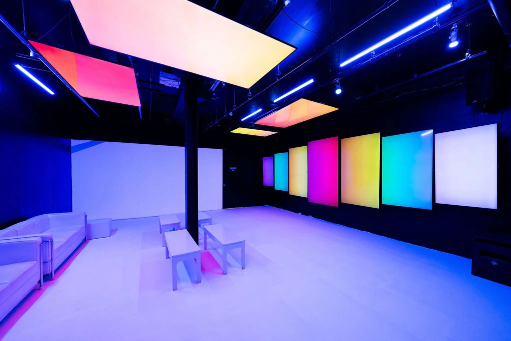 Basement lounge at LUME